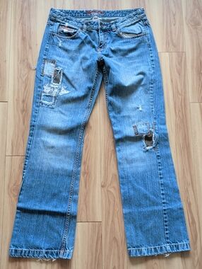 Women's Vintage Esprit Patchwork Jeans
